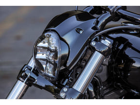 Ricks Motorcycles Headlamp Mask For Breakout Models Ready To Paint Gfrp Ricks Motorcycles