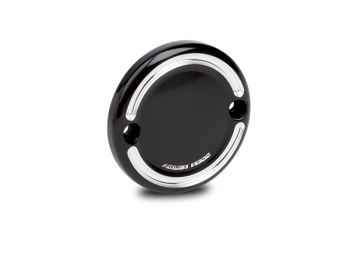 Arlen Ness Slot Track Point Cover 2 Hole Black Anodized Arlen Ness Default Title