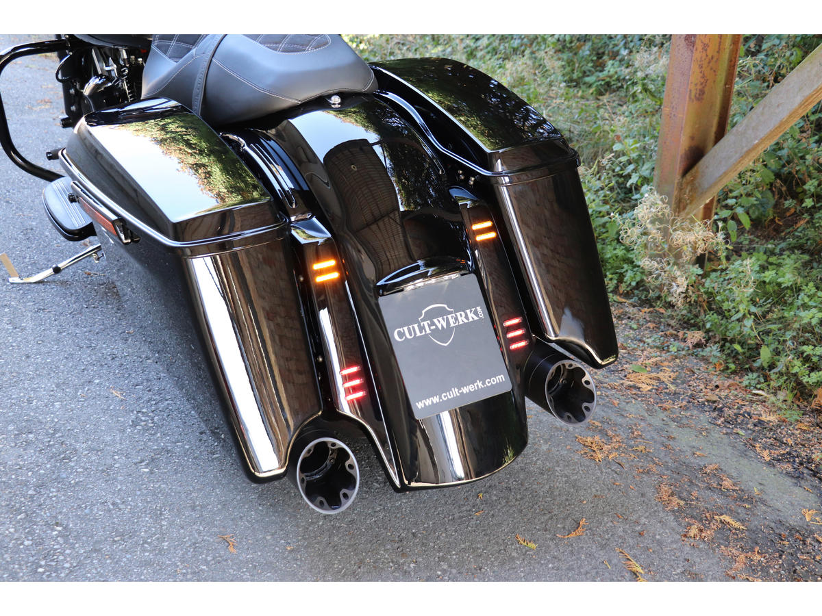 Cult Werk Custom Rear Fender Plain Fender Kit Without Turn Signals And Tail Light (No Picture) Cult Werk