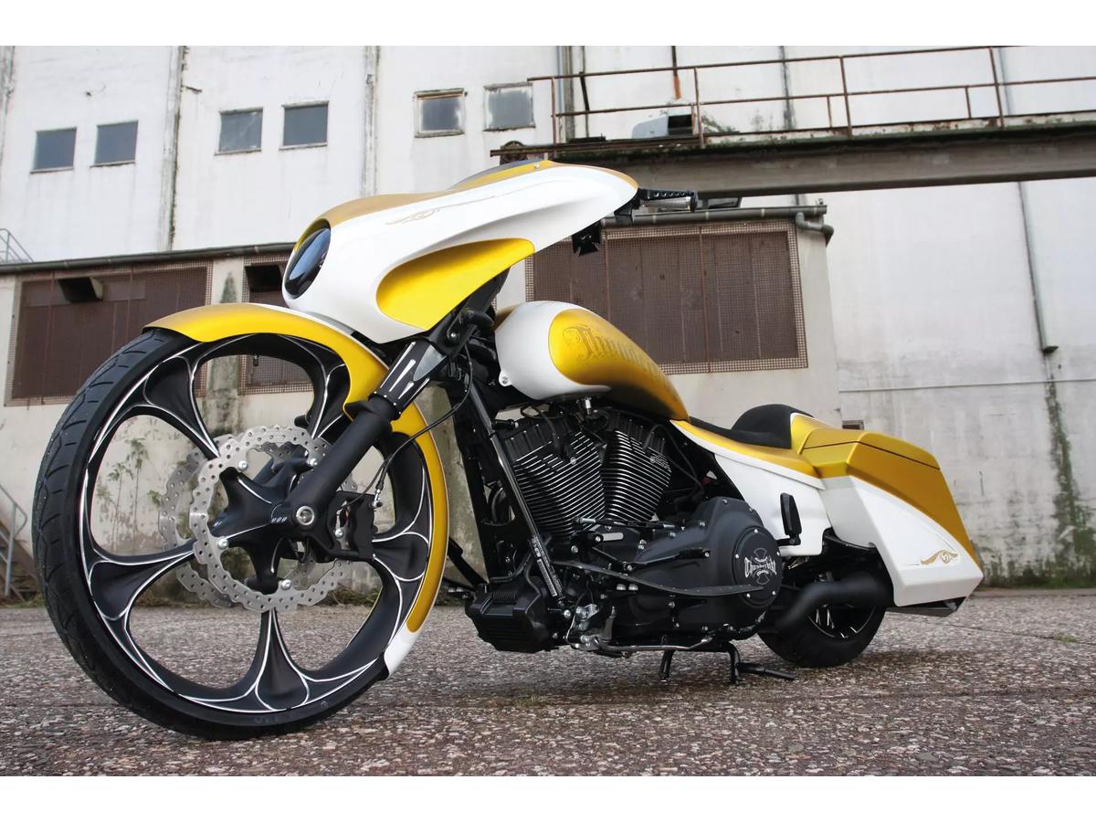 Thunderbike 26" Daytona Gfk Front Fender For Touring For 26" Wheel Raw Thunderbike