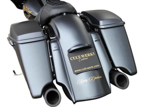 Cult Werk Custom Rear Fender Fender Kit Including Turn Signals And Tail Light Cult Werk