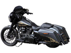 Cult Werk Custom Rear Fender Fender Kit Including Turn Signals And Tail Light Cult Werk