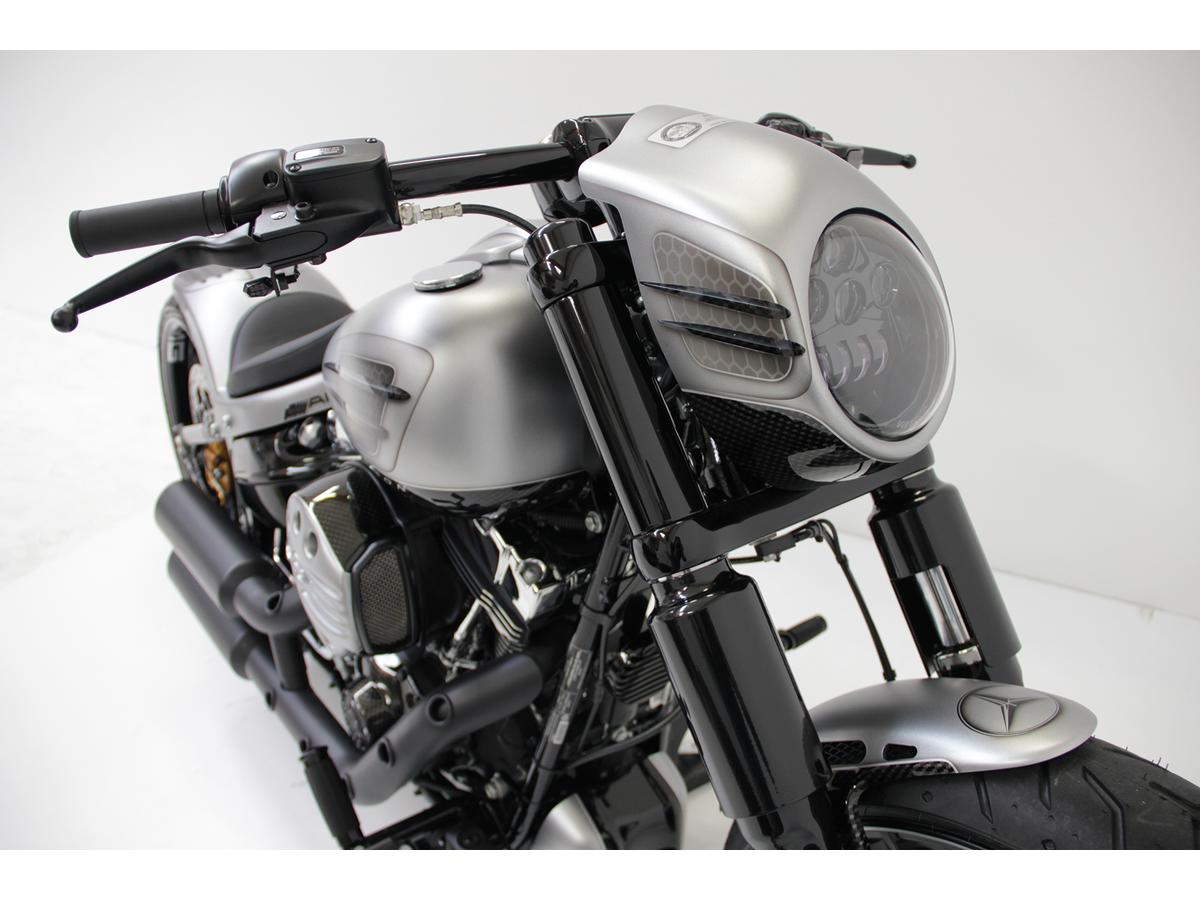 Cult Werk Front Turn Signal Bracket Black Powder Coated Cult Werk