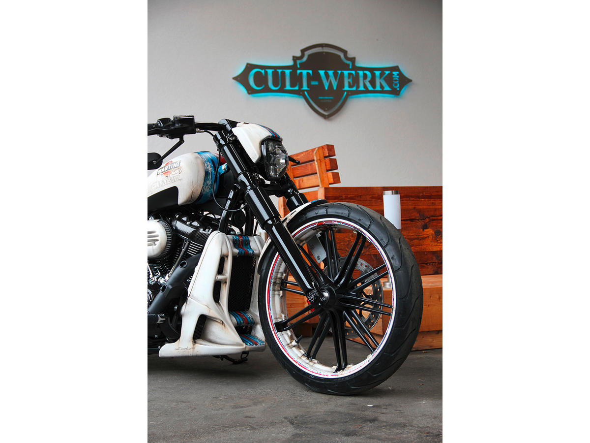Cult Werk Upper Fork Cover Black Gloss Powder Coated Cult Werk