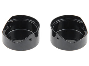 Cult Werk End Cap Fork Cover Fork Cap With Cult Werk Logo Black Powder Coated Cult Werk