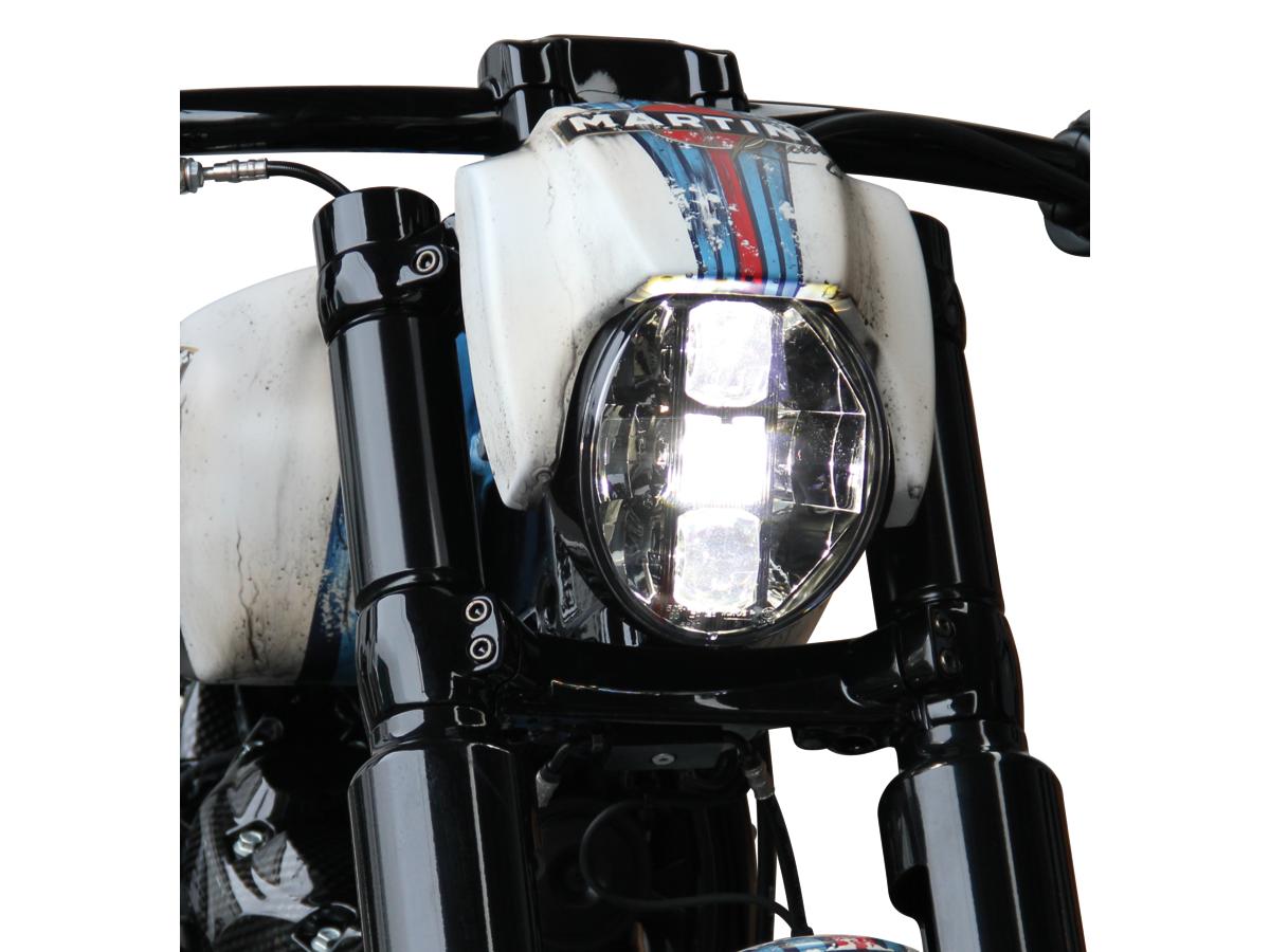 Cult Werk Headlight Mask V Rod Style Headlamp Mask For Breakout V Rod Style Cult Werk