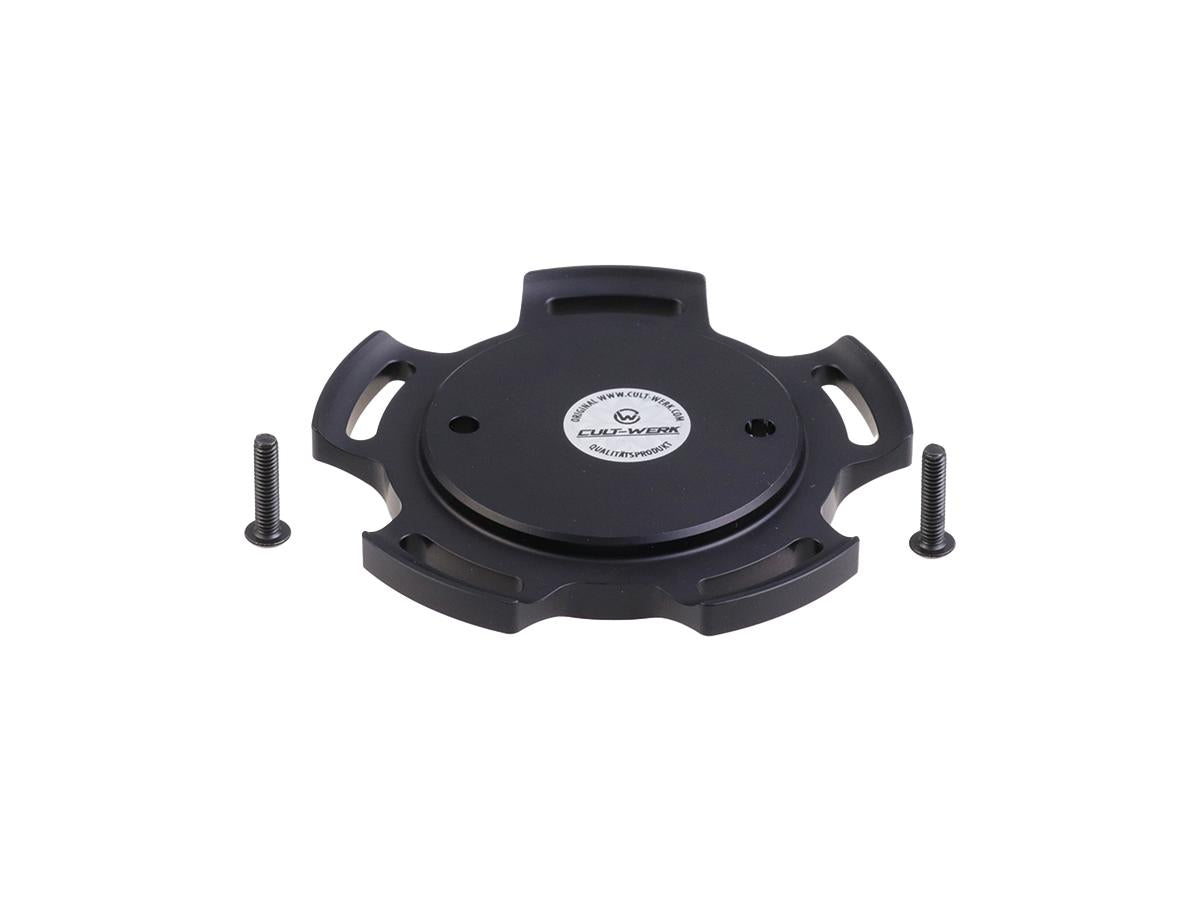 Cult Werk Point Cover 2 Hole Black Anodized Cult Werk