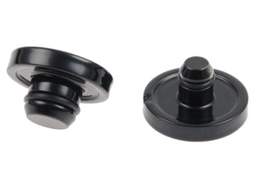 Cult Werk Front Axle Cover With Cult Werk Logo Black Gloss Powder Coated Cult Werk