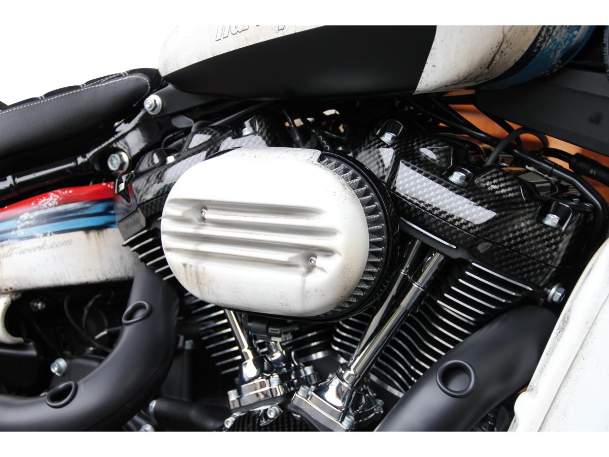 Cult Werk Racing Air Filter Cover Black Gloss Cult Werk