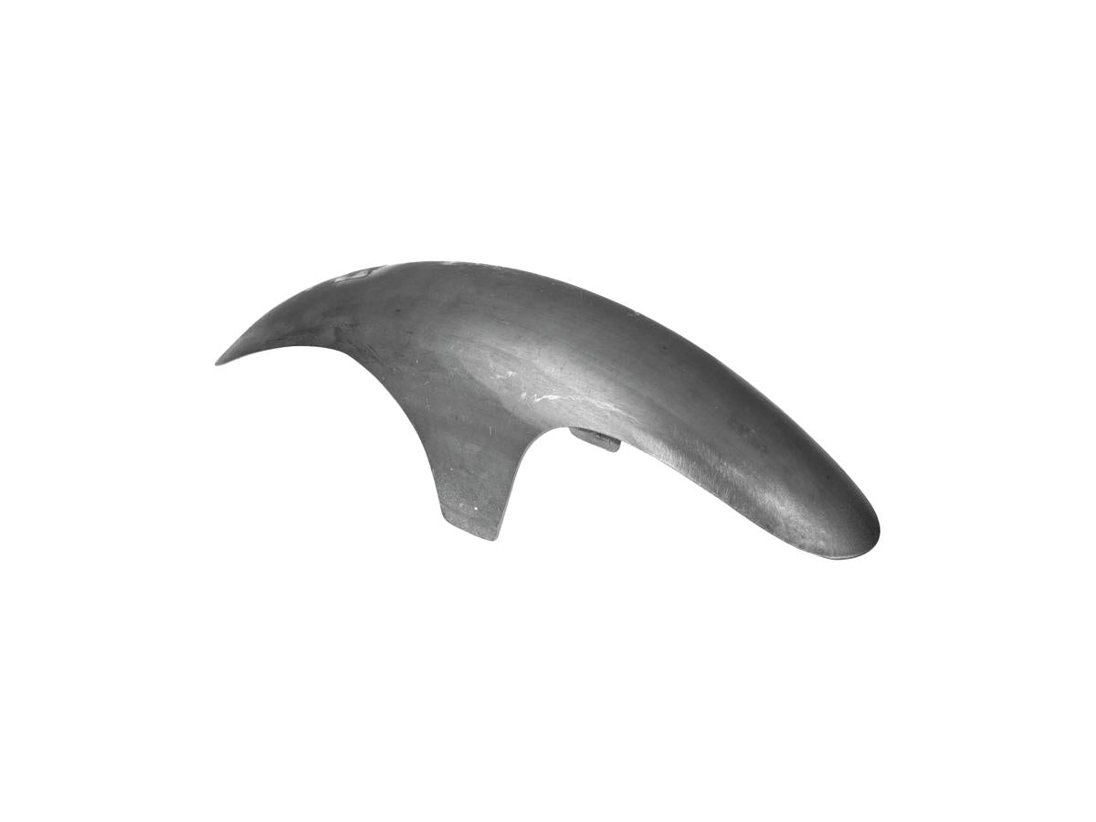Thunderbike Front Steel Fender Shorty, For 23" Wheel, 130mm Tire Raw Thunderbike