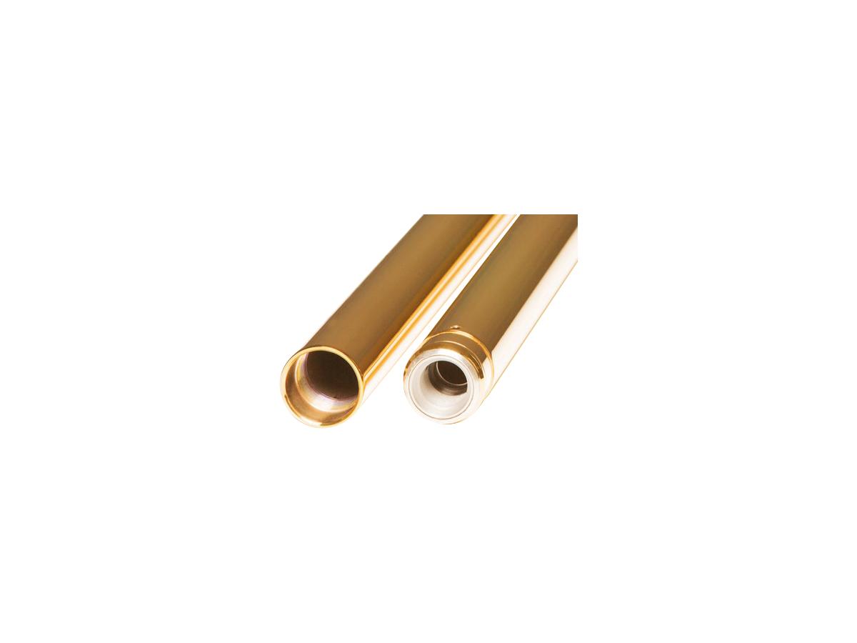 Custom Cycle Engineering 41mm Tnc Fork Tubes Fl Stock/Flst 2"/Fxst 4"/Fxdwg 4" Gold 20,25" Custom Cycle Engineering Default Title