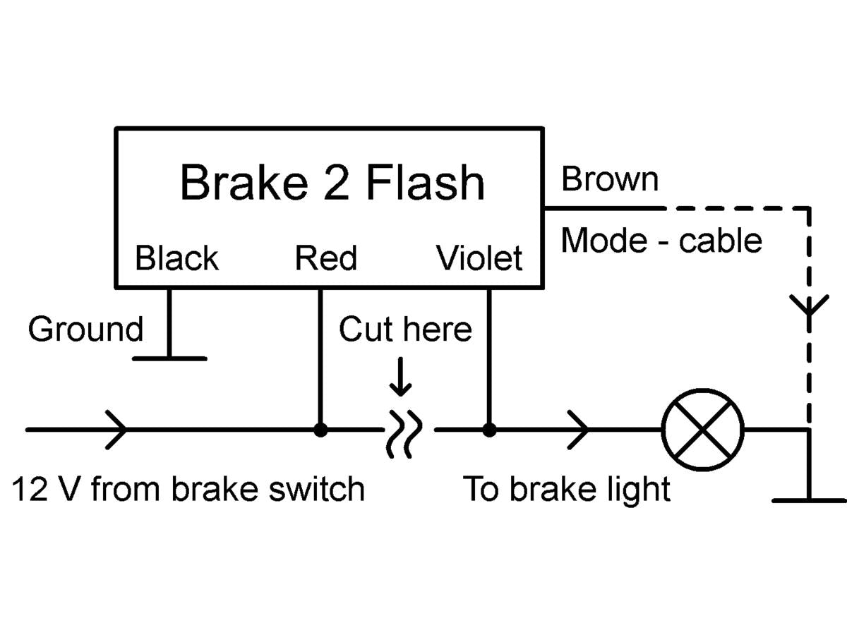 Axel Joost Elektronik Brake 2 Flash Modul Control Module Axel Joost Elektronik