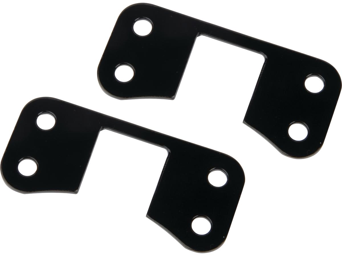 Arlen Ness Fender Relocation Kit For Arlen Ness Hot Legs And 21 X 3,5" Front Wheel. Black Arlen Ness Default Title