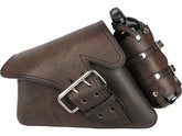 La Rosa Design La Fondina Side Saddlebag With Fuela Bottle Black Left La Rosa Design Default Title