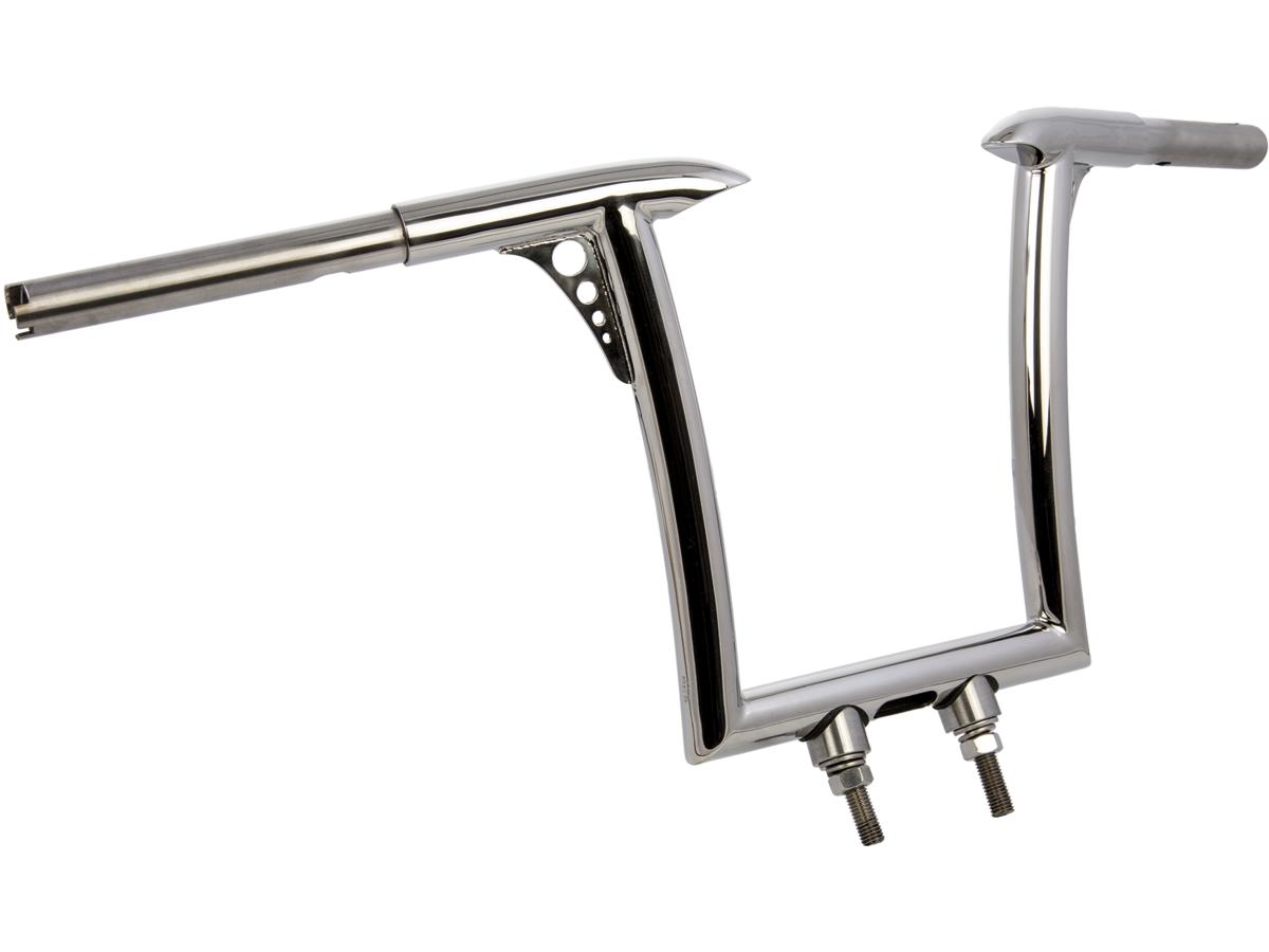 Ricks Motorcycles 1 1/4" Handlebar For Road King Non Dimpled 3 Hole Stainless Steel Polished 1 1/4" Throttle By Wire Throttle Cables Ricks Motorcycles Default Title