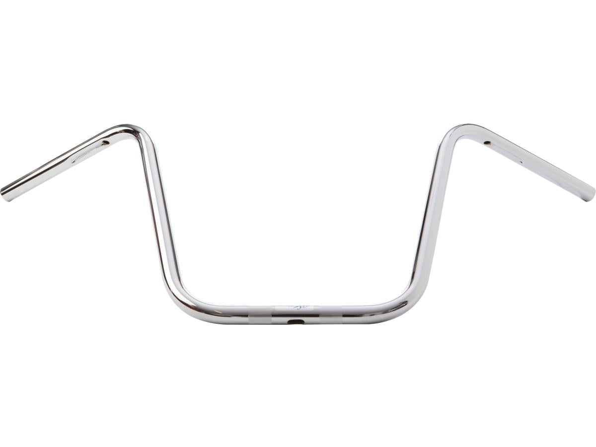 Fehling 400 Ape Hanger Handlebar Dimpled 3 Hole Chrome 1" Throttle Cables Fehling Default Title