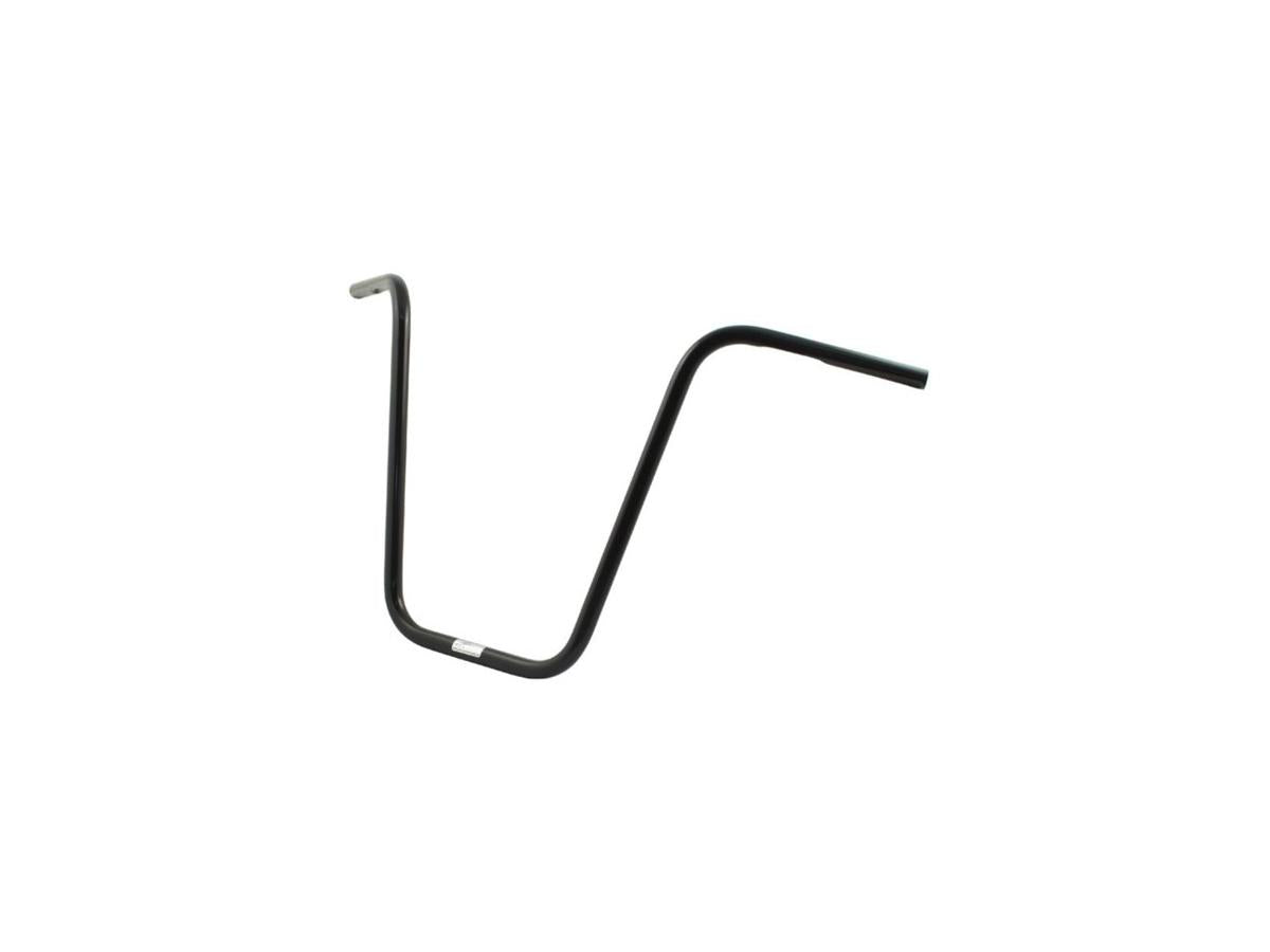 Fehling 400 Ape Hanger Handlebar Dimpled 3 Hole Black Powder Coated 1" Throttle Cables Fehling Default Title