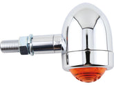 Shin Yo Old School Type 1 Turn Signal Chrome Amber Halogen Shin Yo Default Title