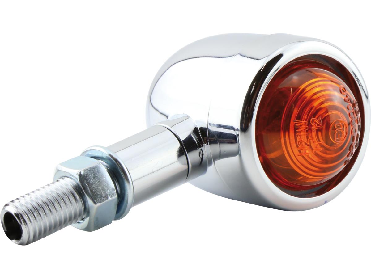 Shin Yo Old School Type 1 Turn Signal Chrome Amber Halogen Shin Yo
