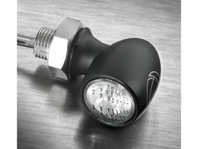 Kellermann Atto® Rb Led Taillight Vertical Mount, Clear Lens Black Clear Led Kellermann
