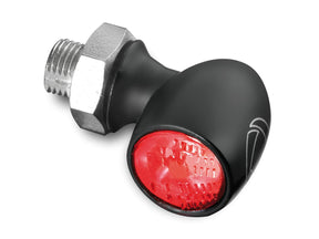 Kellermann Atto® Rb Led Taillight Vertical Mount, Clear Lens Black Clear Led Kellermann