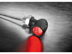 Kellermann Atto® Rb Led Taillight Vertical Mount, Clear Lens Black Clear Led Kellermann