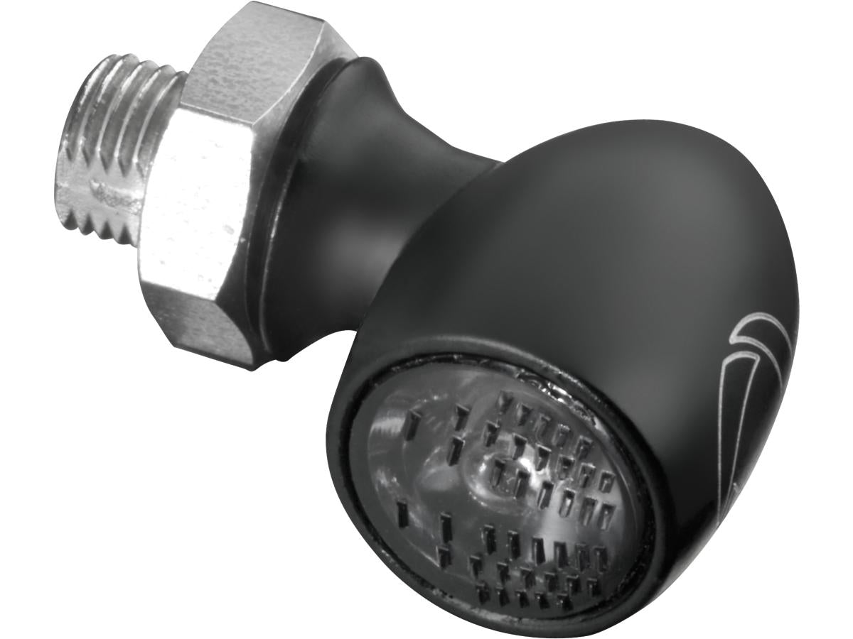 Kellermann Atto® Rb Dark Led Taillight Tinted Lens, Vertical Mount Black Dark Tinted Led Kellermann