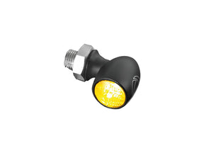 Kellermann Atto® Rb Dark Led Taillight Tinted Lens, Vertical Mount Black Dark Tinted Led Kellermann