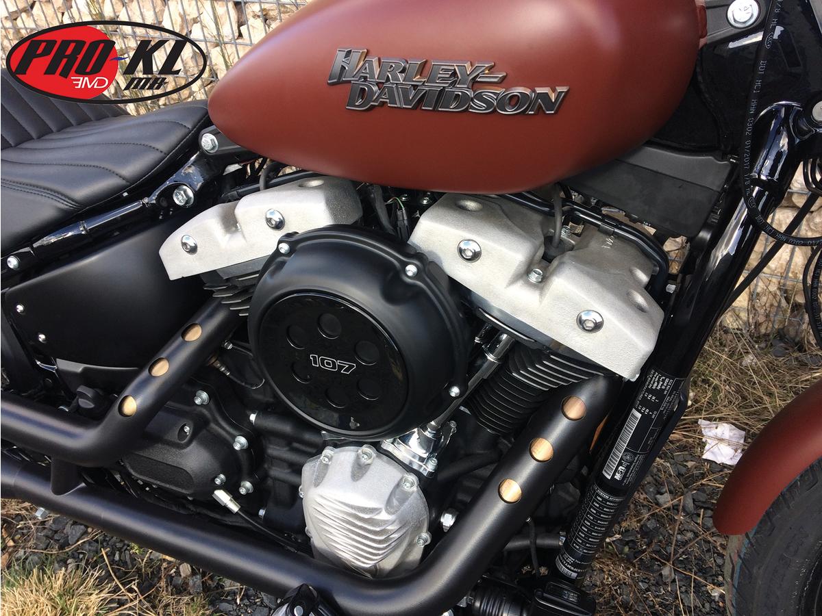 Emd Wtf Rocker Box Cover Shovel Style For Milwaukee Eight Raw Emd