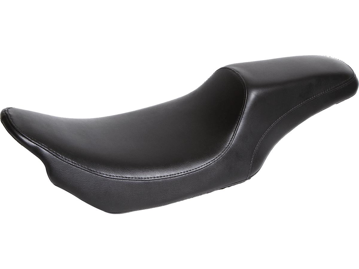 Gunfighter Smooth Seat Black Synthetic Leather Holy Death Motorcycle Co. Default Title