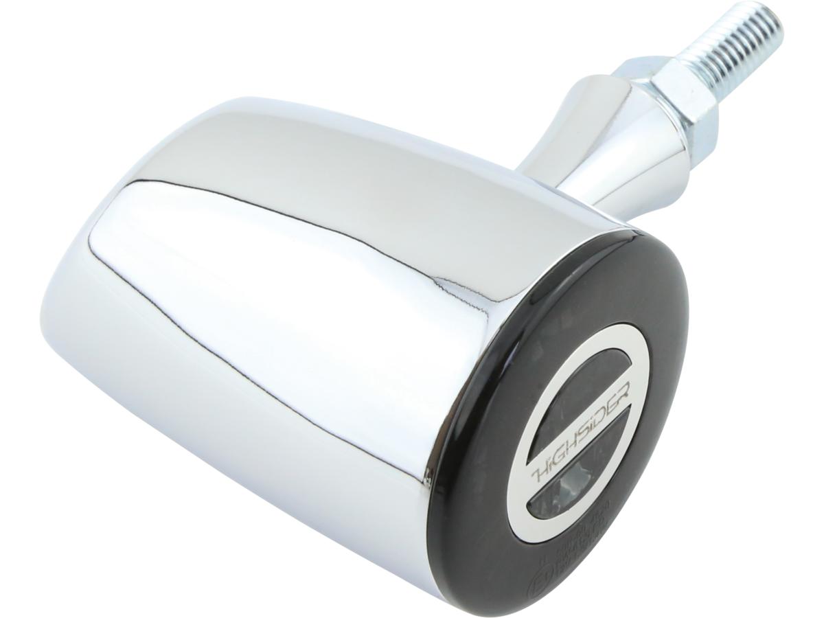 Highsider Rocket Classic Led Turn Signal/Taillight/Brake Light Chrome Smoke Led Highsider