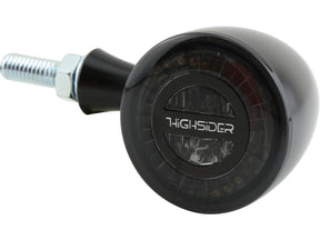 Highsider Rocket Bullet Led Turn Signal/Taillight/Brake Light Black Smoke Led Highsider Default Title