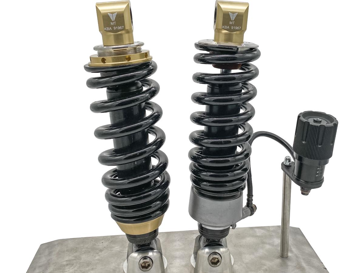 Mueller Motorcycles Ag Lowering Kit For Softail Milwaukee Eight Mp2, Models Without Remote Adjuster Rear Mueller Motorcycles Ag
