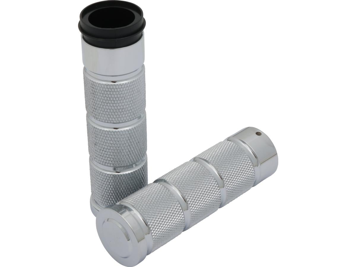 Cce Stroker Grips Chrome 1" Throttle By Wire Cce Default Title