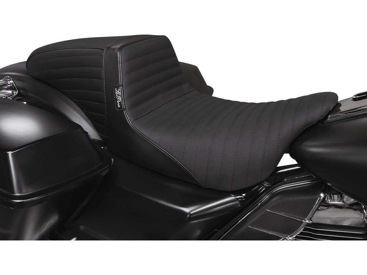 Le Pera Kickflip Seat Pleated Stitch Gripp Tape Black Vinyl Le Pera Default Title