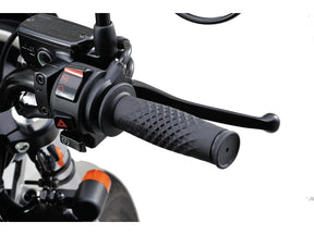 Daytona Japan Arc 3 Grips Black 1" Throttle By Wire Throttle Cables Daytona Japan