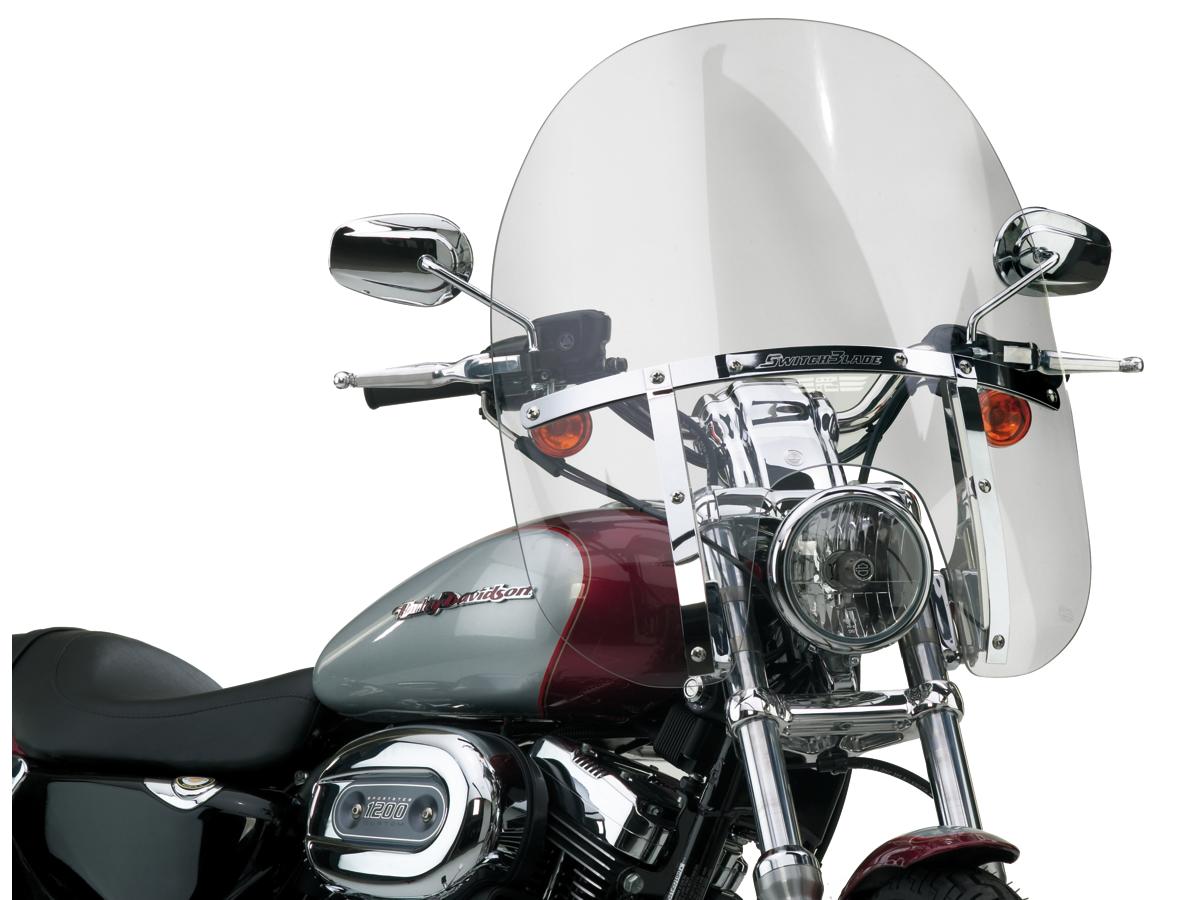 National Cycle Switch Blade 2 Up Quick Release Windshield Height: 26,5", Width: 23" Clear National Cycle Default Title