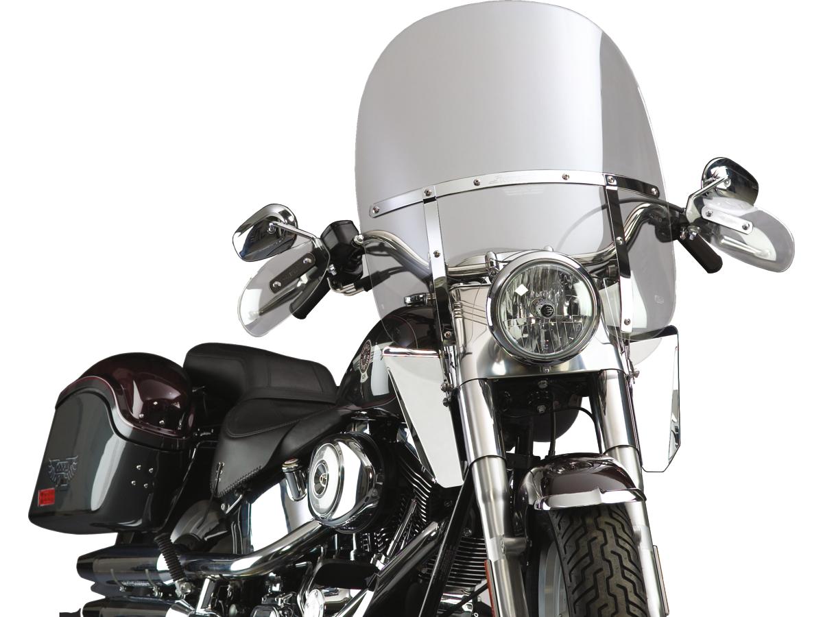 National Cycle Switch Blade 2 Up Quick Release Windshield Height: 26,5", Width: 23" Clear National Cycle Default Title