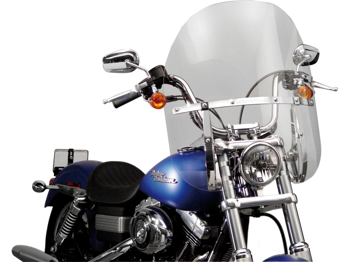 National Cycle Switch Blade 2 Up Quick Release Windshield Height: 26", Width: 22,6" Clear National Cycle Default Title