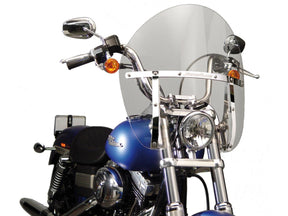 National Cycle Switch Blade Chopped Quick Release Windshield Height: 21,1", Width: 22,2" Clear National Cycle Default Title