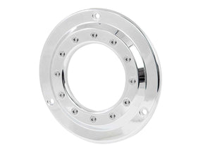 Ricks Motorcycles Porthole Derby Cover 3 Hole Aluminium Polished Ricks Motorcycles Default Title