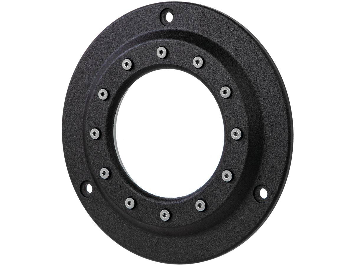 Ricks Motorcycles Porthole Derby Cover 3 Hole Textured Black Ricks Motorcycles Default Title