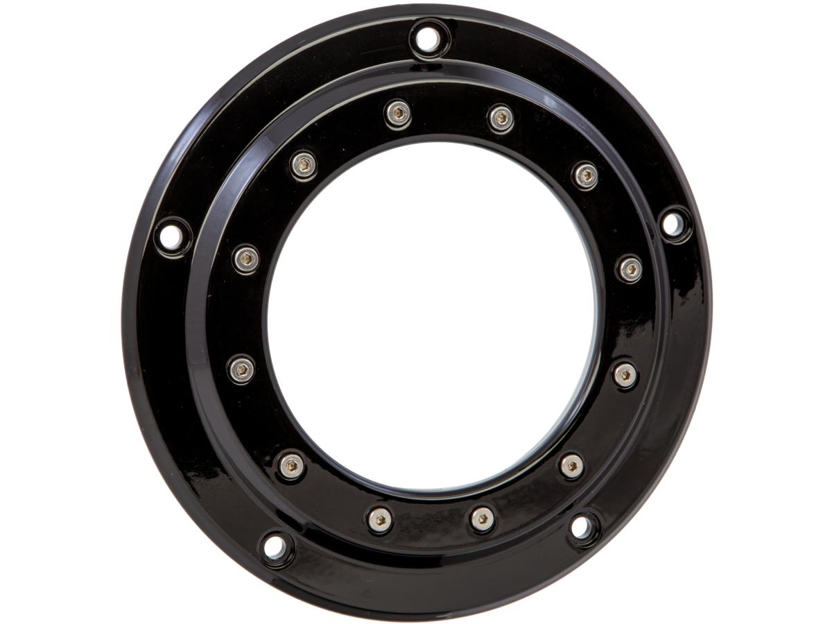 Ricks Motorcycles Porthole Derby Cover 5 Hole Gloss Black Ricks Motorcycles Default Title