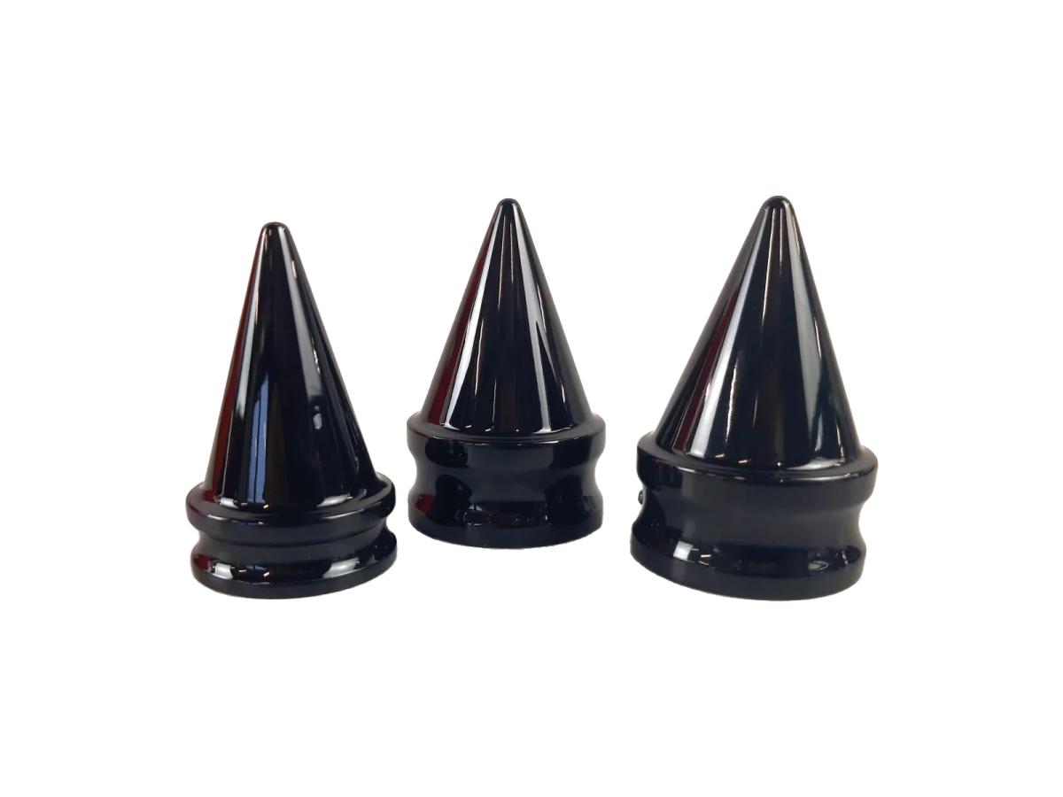 Thunderbike Axle Cap Spike Dyna Rear/Lh Blk Gloss ! Thunderbike Default Title