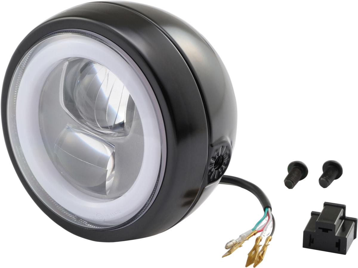 Daytona Japan Capsule 120 4 1/2" Headlight Black Powder Coated Projector Led Daytona Japan Default Title