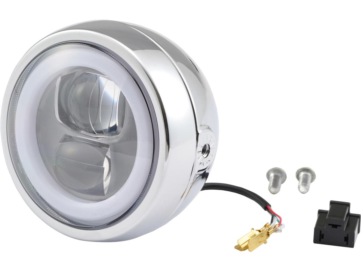 Daytona Japan Capsule 120 4 1/2" Headlight Chrome Led Daytona Japan Default Title