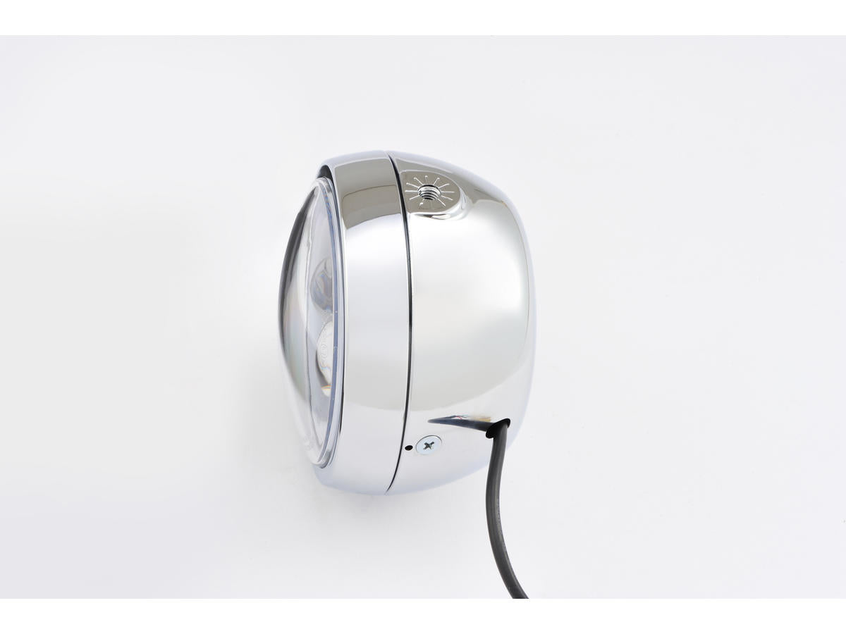 Daytona Japan Capsule 120 4 1/2" Headlight Chrome Led Daytona Japan