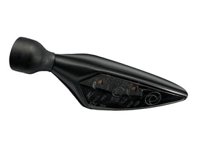 Kellermann Rhombus S Dark Led Turn Signal Front Right/Rear Left Black Tinted Led Kellermann