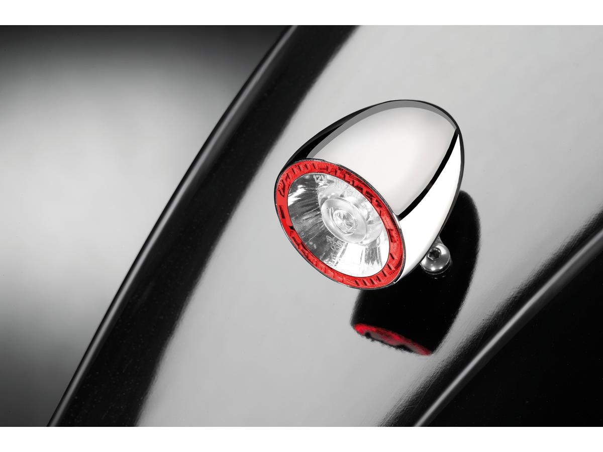 Kellermann Bullet 1000 Rb Led Taillight Chrome Chrome Led Kellermann