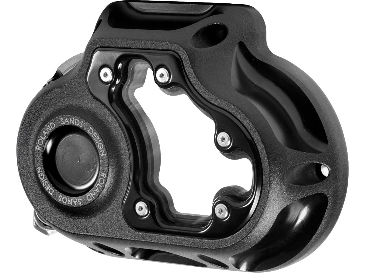 Roland Sands Design Clarity Transmission Side Cover With Hydraulic Clutch Black Ops Roland Sands Design Default Title